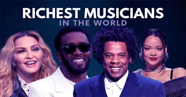 Top 10 Richest Musicians In The World 2020 | Fakoa